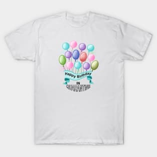 Birthday In Quarantine T-Shirt